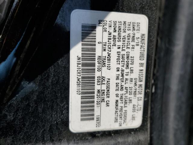 2018 NISSAN ROGUE SPOR - JN1BJ1CR7JW281107