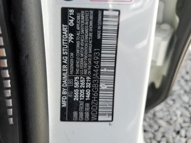 2018 MERCEDES-BENZ E 400 4MAT WDDZH6GB3JA464931