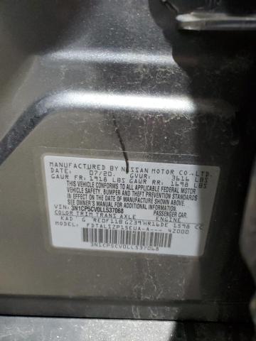 2020 NISSAN KICKS SV 3N1CP5CV0LL537068
