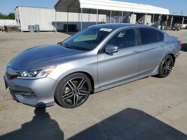 HONDA ACCORD SPO 2017 silver sedan 4d gas 1HGCR2F56HA192887 photo #1