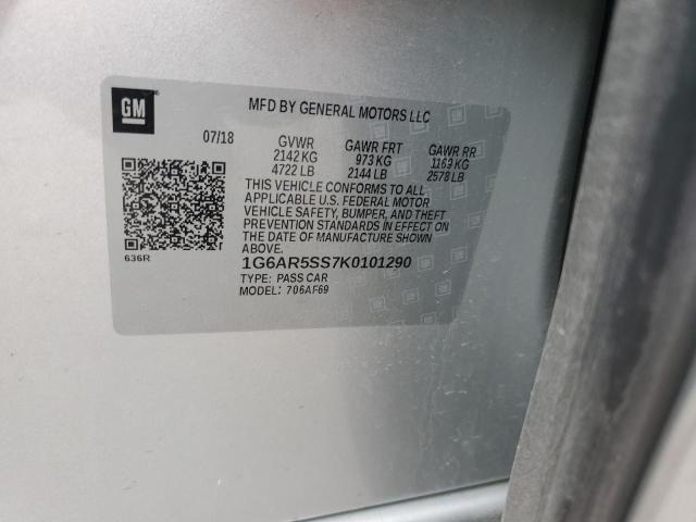 2019 CADILLAC CTS LUXURY - 1G6AR5SS7K0101290