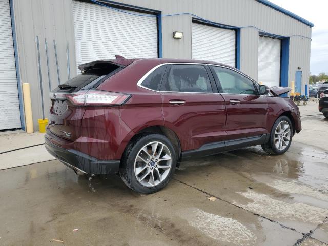 Vin: 2fmpk4k97hbb94284, lot: 52740555, ford edge titanium 20173