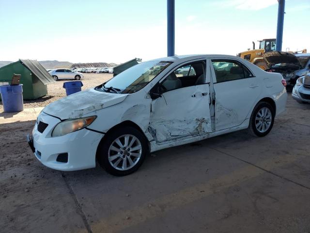 TOYOTA COROLLA BA 2009 white  gas 1NXBU40E39Z084865 photo #1