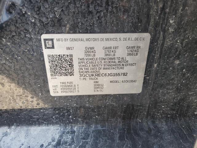 2018 CHEVROLET SILVERADO - 3GCUKREC6JG155782