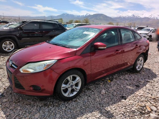 FORD FOCUS SE 2014 red  gas 1FADP3F29EL341030 photo #1