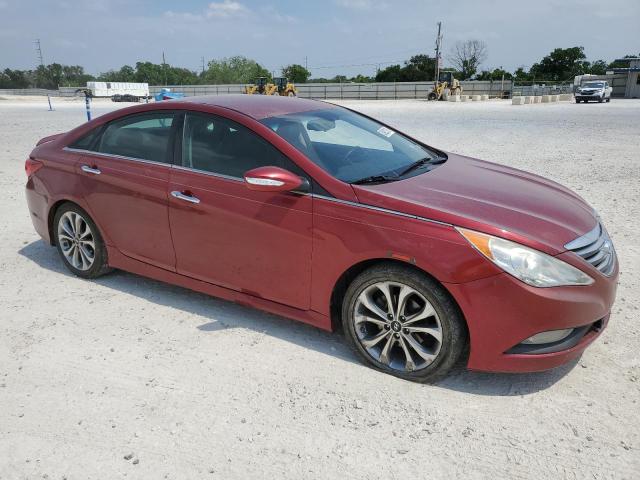 Vin: 5npec4ac8eh899990, lot: 53922125, hyundai sonata se 20144
