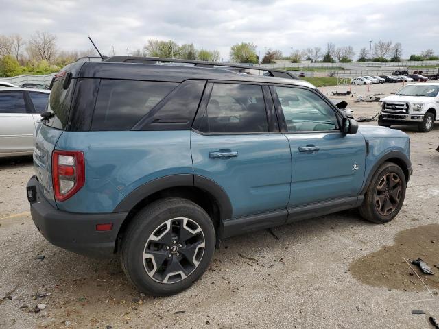 Vin: 3fmcr9c60mrb36590, lot: 52752915, ford bronco outer banks 20213