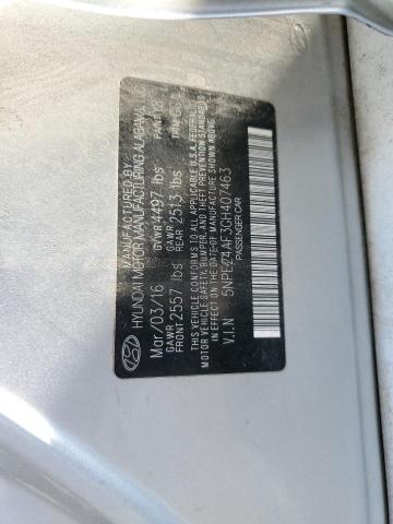 2016 HYUNDAI SONATA SE - 5NPE24AF3GH407463