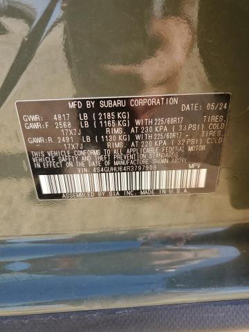 2024 SUBARU CROSSTREK - 4S4GUHU64R3797909