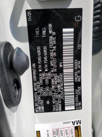 2022 TOYOTA 4RUNNER NI - JTEDU5JR7N5259042