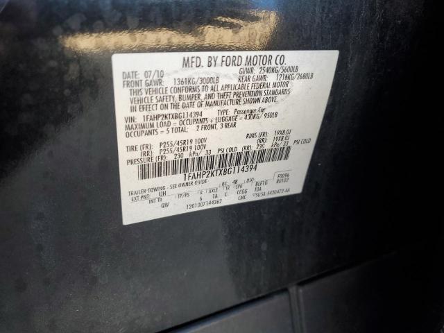 2011 FORD TAURUS SHO - 1FAHP2KTXBG114394