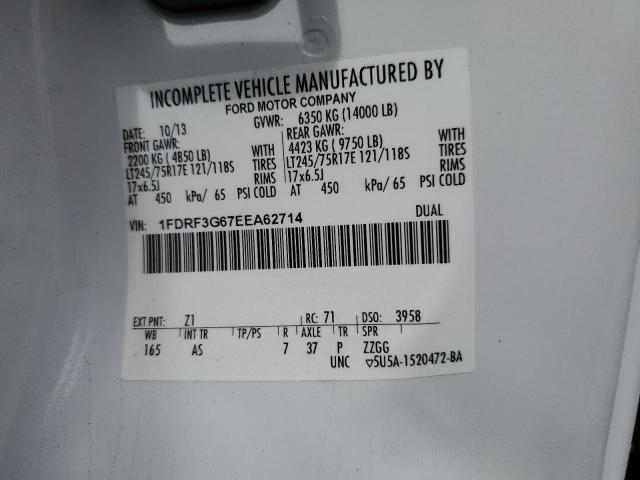 2014 FORD SUPER DUTY F-350 W/D #3303955716