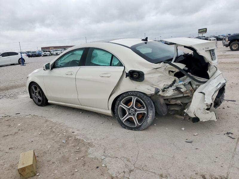 Vin: wddsj4gb1jn555893, lot: 54505525, mercedes-benz cla-class 250 4matic 20182