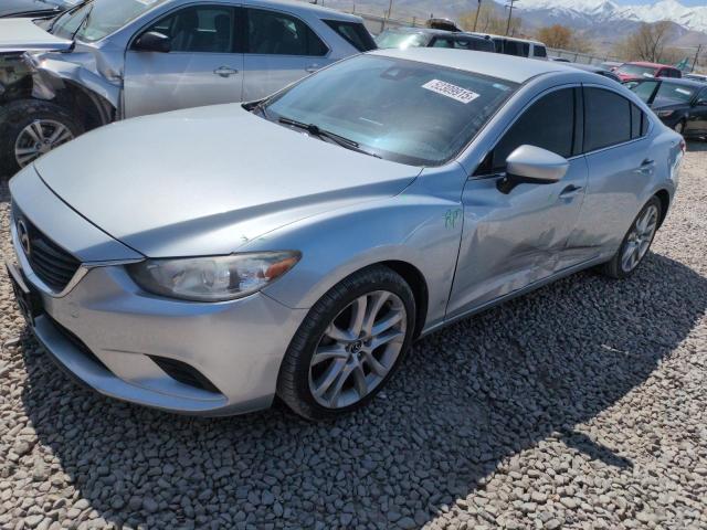 MAZDA 6 TOURING 2017 silver  gas JM1GL1V50H1114957 photo #1