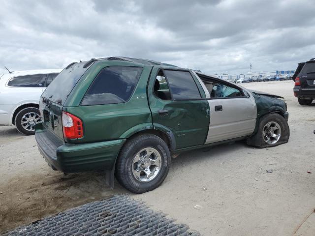 ISUZU RODEO S 2001 green  gas 4S2CK58W214349110 photo #4