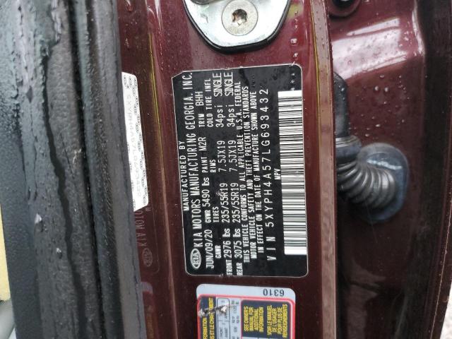 2020 KIA SORENTO EX - 5XYPH4A57LG693432