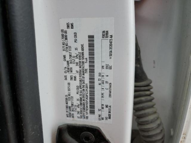 2016 FORD F150 SUPER - 1FTEW1EF3GFC31201