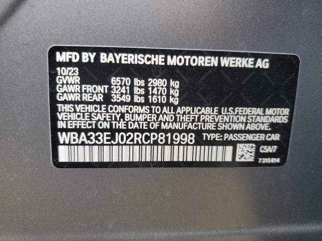 2024 BMW 760 XI - WBA33EJ02RCP81998