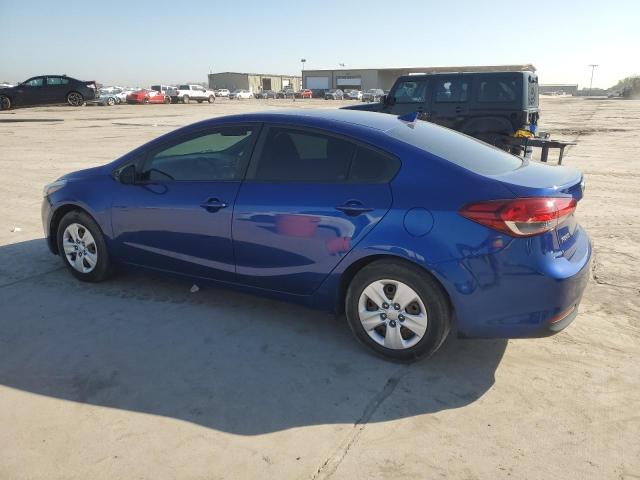 KIA FORTE LX 2017 blue  gas 3KPFK4A77HE121893 photo #3