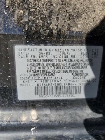 2023 NISSAN VERSA SR - 3N1CN8FV2PL838501