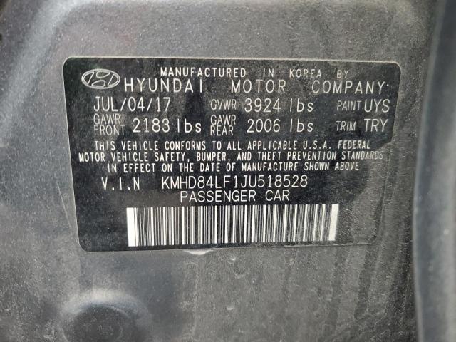2018 HYUNDAI ELANTRA SE - KMHD84LF1JU518528