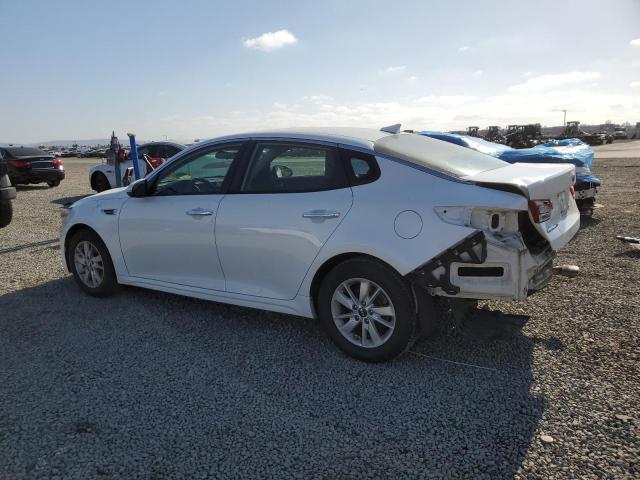 KIA OPTIMA LX 2016 white  gas KNAGT4L34G5107159 photo #3