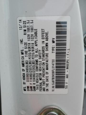 2015 ACURA RDX - 5J8TB3H36FL014730