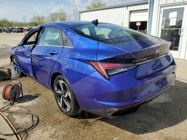 Vin: kmhln4aj3nu021563, lot: 54210045, hyundai elantra limited 20222