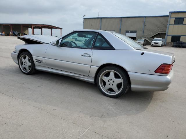 MERCEDES-BENZ SL 500 1999 silver roadster gas WDBFA68F8XF176349 photo #3