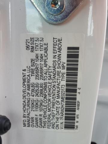2021 HONDA CR-V SE - 7FARW2H73ME023173