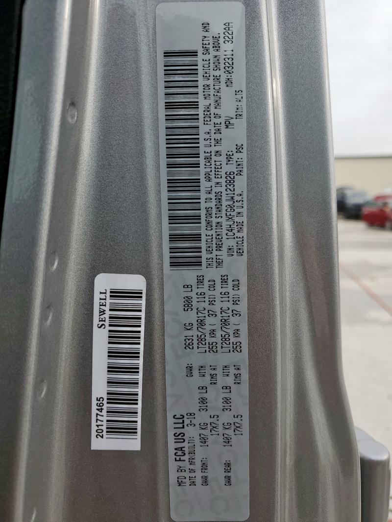 2018 JEEP WRANGLER U - 1C4HJXFG0JW123826