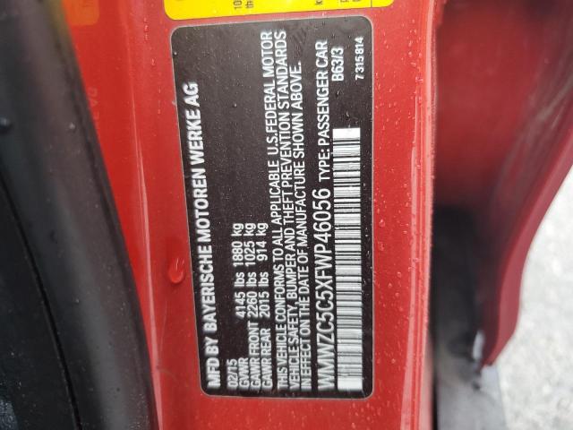 2015 MINI COOPER S C WMWZC5C5XFWP46056