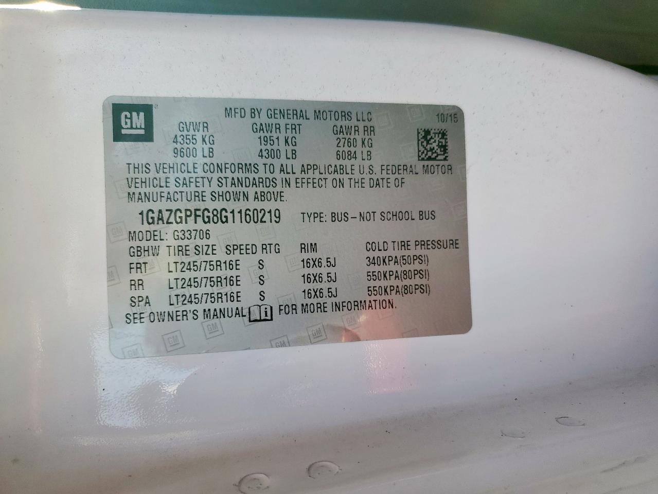 CHEVROLET EXPRESS LT