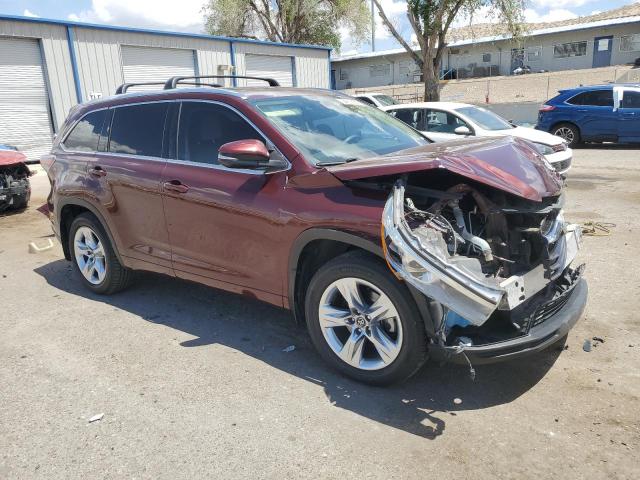 Vin: 5tddkrfh8gs333454, lot: 54955085, toyota highlander limited 20164