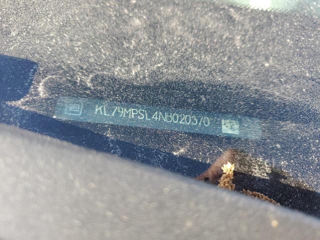 2022 CHEVROLET TRAILBLAZE - KL79MPSL4NB020370