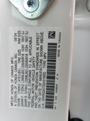2025 HONDA CR-V EXL - 2HKRS3H73SH315692