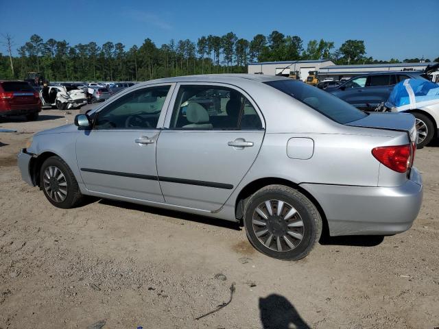 TOYOTA COROLLA CE 2005 silver sedan 4d gas 2T1BR32E95C338261 photo #3