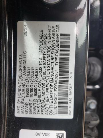2024 HONDA ACCORD LX - 1HGCY1F20RA092787