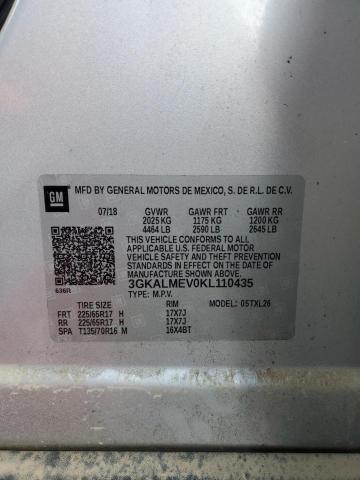 2019 GMC TERRAIN SL - 3GKALMEV0KL110435