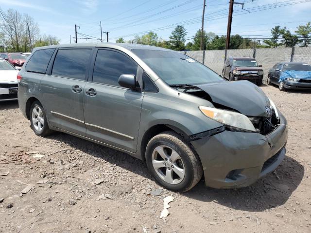 Vin: 5tdka3dcxcs010810, lot: 54872735, toyota sienna base 20124