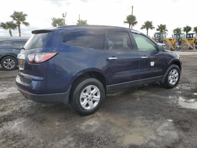 CHEVROLET TRAVERSE L 2015 blue  gas 1GNKRFED6FJ113457 photo #4