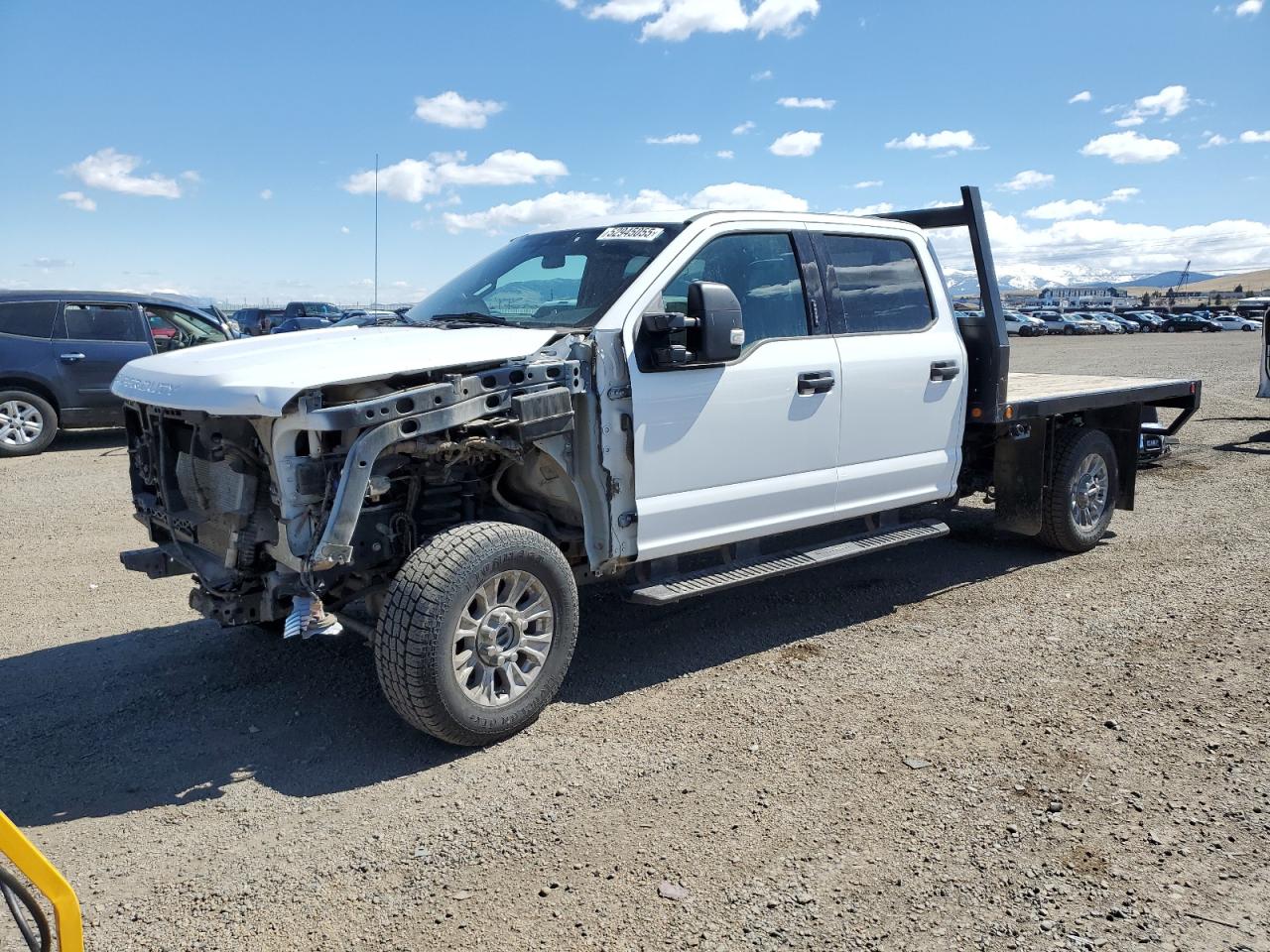 Lot #3214180366 2021 FORD F350 SUPER