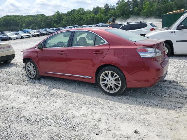 Vin: jthbb1baxa2019030, lot: 54541985, lexus hs 250h 20102