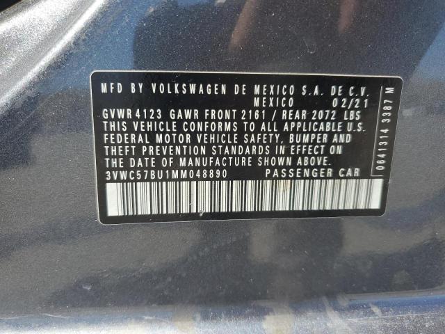 2021 VOLKSWAGEN JETTA S - 3VWC57BU1MM048890