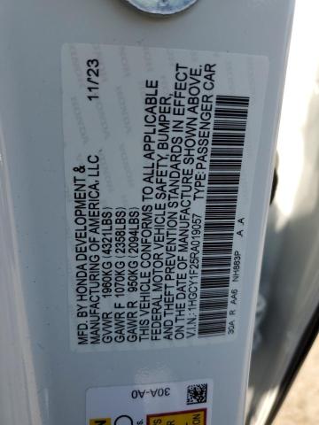 2024 HONDA ACCORD LX - 1HGCY1F25RA019057