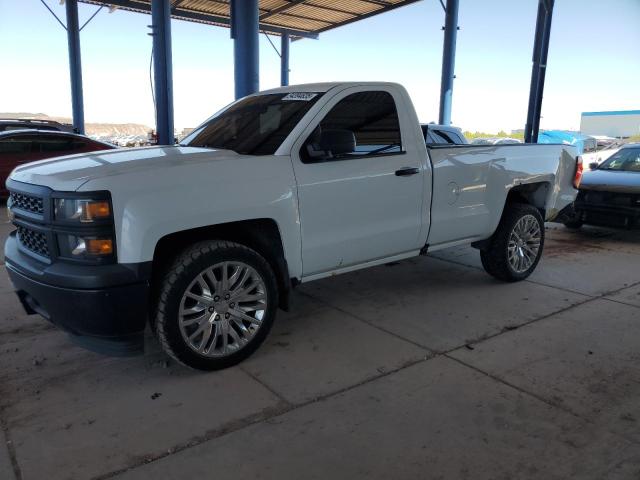 CHEVROLET SILVERADO 2014 white  gas 1GCNCPEH0EZ137348 photo #1