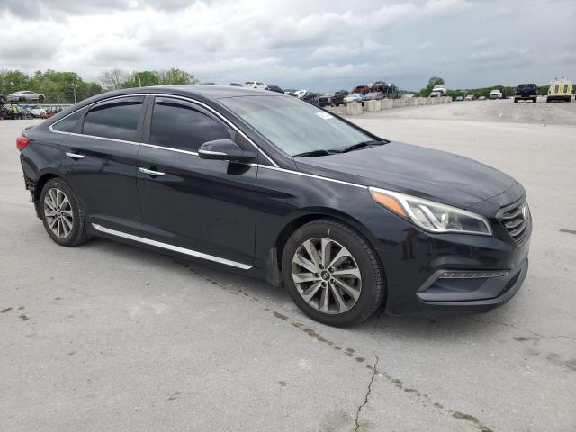Vin: 5npe34af0gh327048, lot: 54612395, hyundai sonata sport 20164