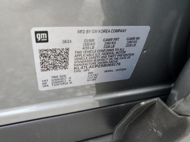2025 BUICK ENVISTA PR KL47LAEP2SB069176
