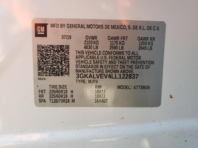2020 GMC TERRAIN SL - 3GKALVEV4LL122837