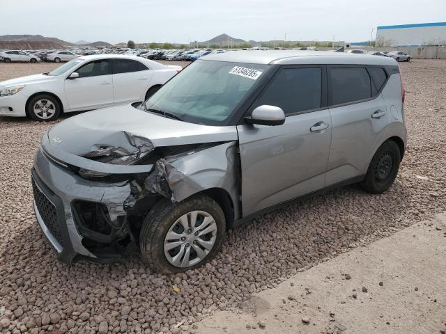 KIA SOUL LX 2022 gray  gas KNDJ23AU9N7815278 photo #1